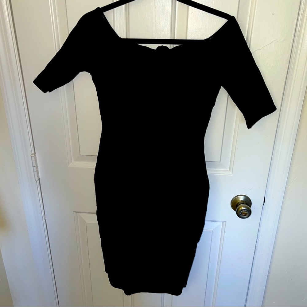 Off the shoulder dress